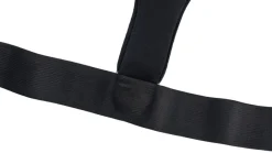 Sykkeltilbehør|Verneutstyr^Bikezone Refleksvest med LED svart/grå - Svart med grå refleksstriper