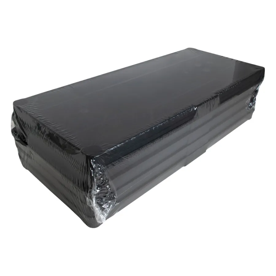Reoler & Romdelere^Gardeco Reol m/4 hyller plast - Svart