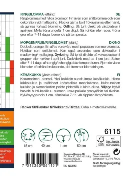 Frø^Weibulls Ringblomst "Orange" Oransje