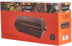 Grilltilbehør^Grillexpert Rotisserikurv rund -