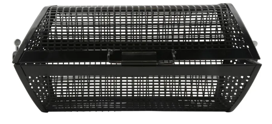 Grilltilbehør^Grillexpert Rotisserikurv rund -