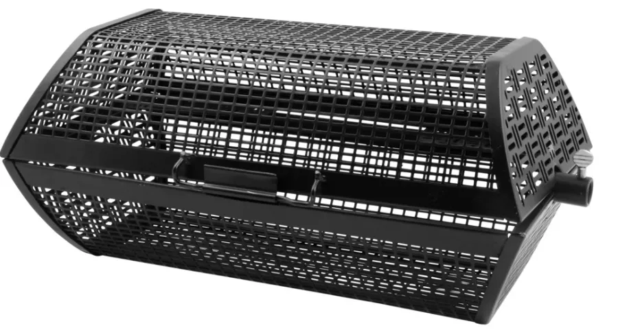 Grilltilbehør^Grillexpert Rotisserikurv rund -