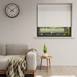 Rullegardiner^ Rullegardin mørklegging hvit 90 x 210 cm