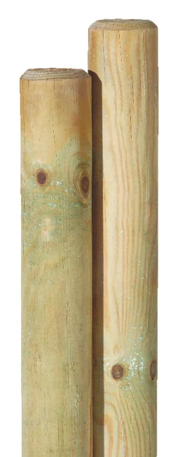 Stolper & Påler^ Rund stolpe Ø 7 x 160 cm