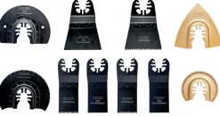 Sagblader^PRIZE Sagbladsett til fugeskjærer/multisliper 10 deler