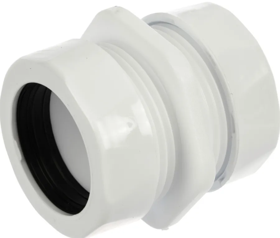 Reservedeler Til Servanter^ Samlemuffe 32 mm Hvit