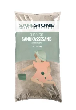Sand & Grus^Safestone by ZURFACE Sandkassesand sertifisert 15 liter/25 kg