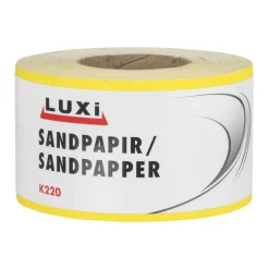 Sandpapir^Luxi Sandpapir rull korn 220 - 93 mm x 50 m