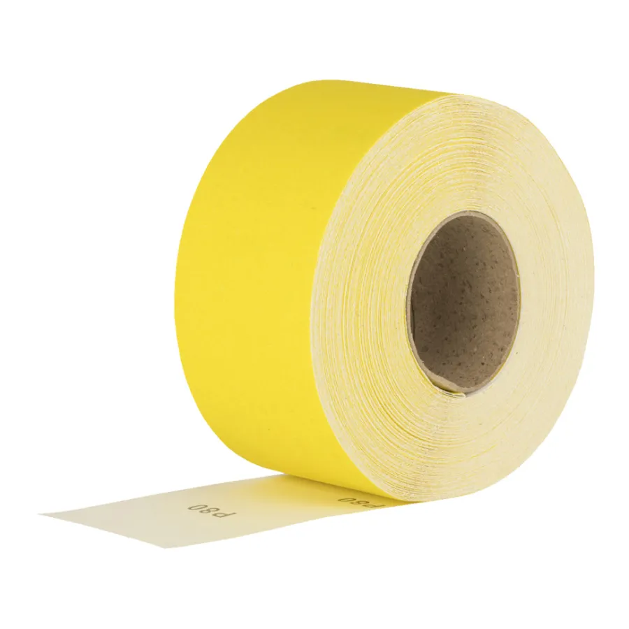 Sandpapir^Luxi Sandpapir rull korn 80 - 93 mm x 50 meter