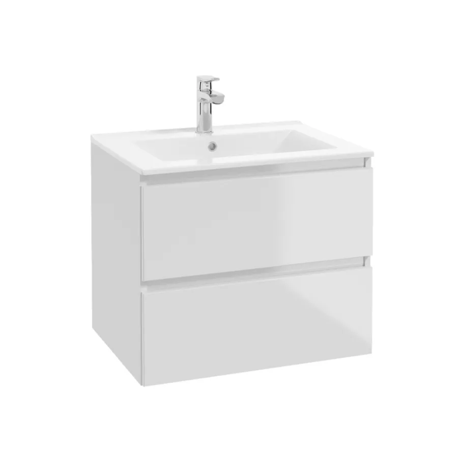 Baderomsinnredning^REN Servantskap Deluxe 60 cm - Blank hvit