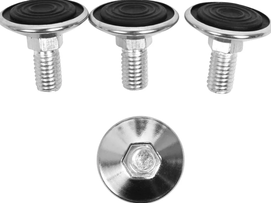 Tilbehør Til Benkeplater^Home it Settskruer til bordben 30 mm 4 stk.