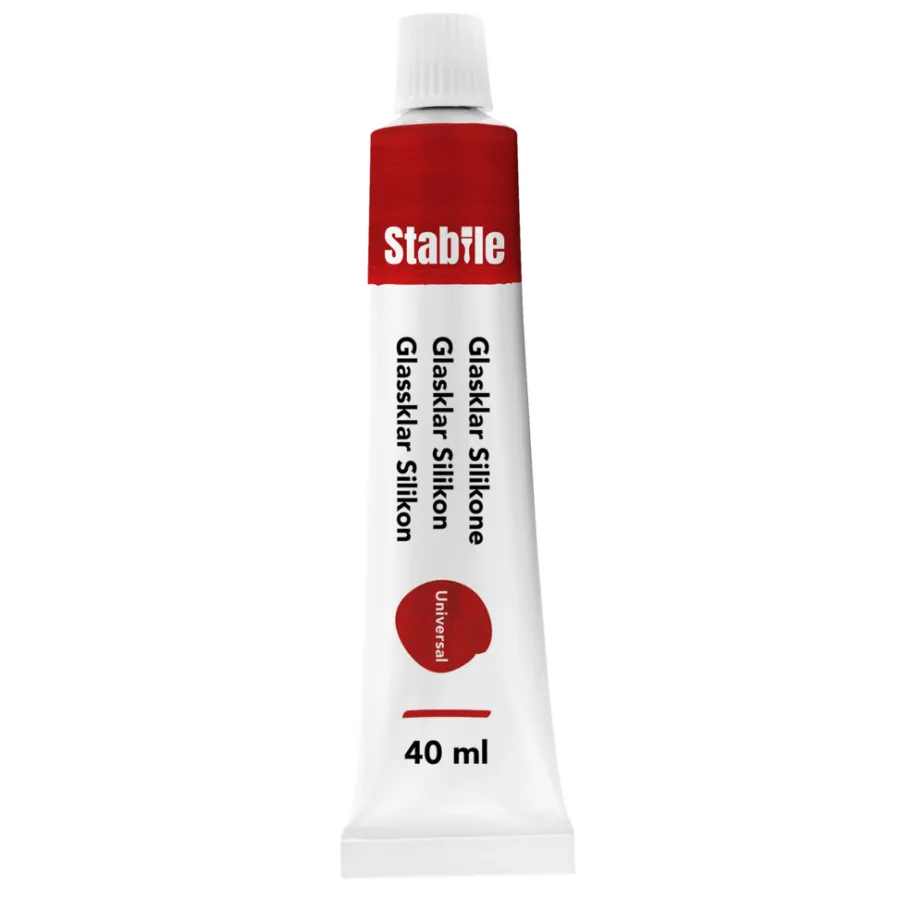 Silikon^Stabile Silikon glass 40 ml - Klar