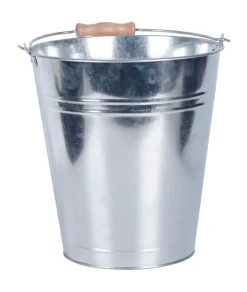 Bøtter^Garden Sinkbøtte med trehåndtak 10 liter - ®