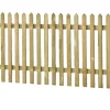 Gjerder^ Skagen stakittgjerde 150 x 70 cm