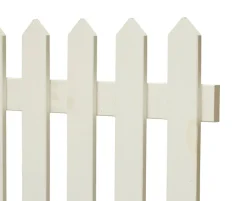 Gjerder^ Skagen stakittgjerde 180 x 80 cm hvit