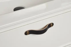 Grep & Hengsler^ Skinnhåndtak 12,8 cm 2-pk. Svart