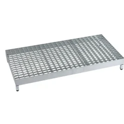 Dørmatter^ Skraperist galvanisert stål 80 x 40 cm