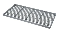 Dørmatter^ Skraperist galvanisert stål 80 x 40 cm