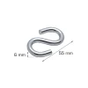 Kjettinger & Vaiere^Home it S-krok 6 mm - 2 stk.