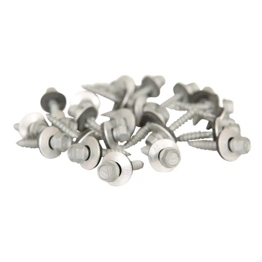 Takplater^Rodena Skruer til H-samleprofil 40 mm 75 stk.
