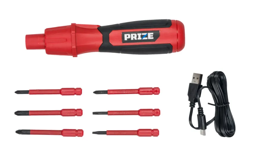 Bor- & Skrumaskiner^PRIZE Skrumaskinsett VDE akku 4 V –