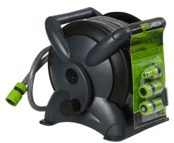 Hageslanger Og Tilbehør^Garden Slangeoppruller med 15 meter slange - ®