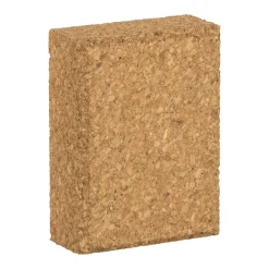 Sandpapir^Luxi Slipekloss i kork - 93 x 70 x 30 mm