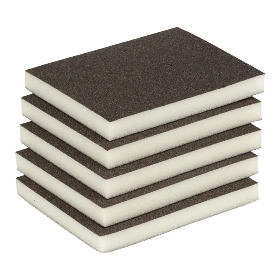 Sandpapir^Luxi Slipepute korn 100 - 10 x 12 cm - 5 stk.