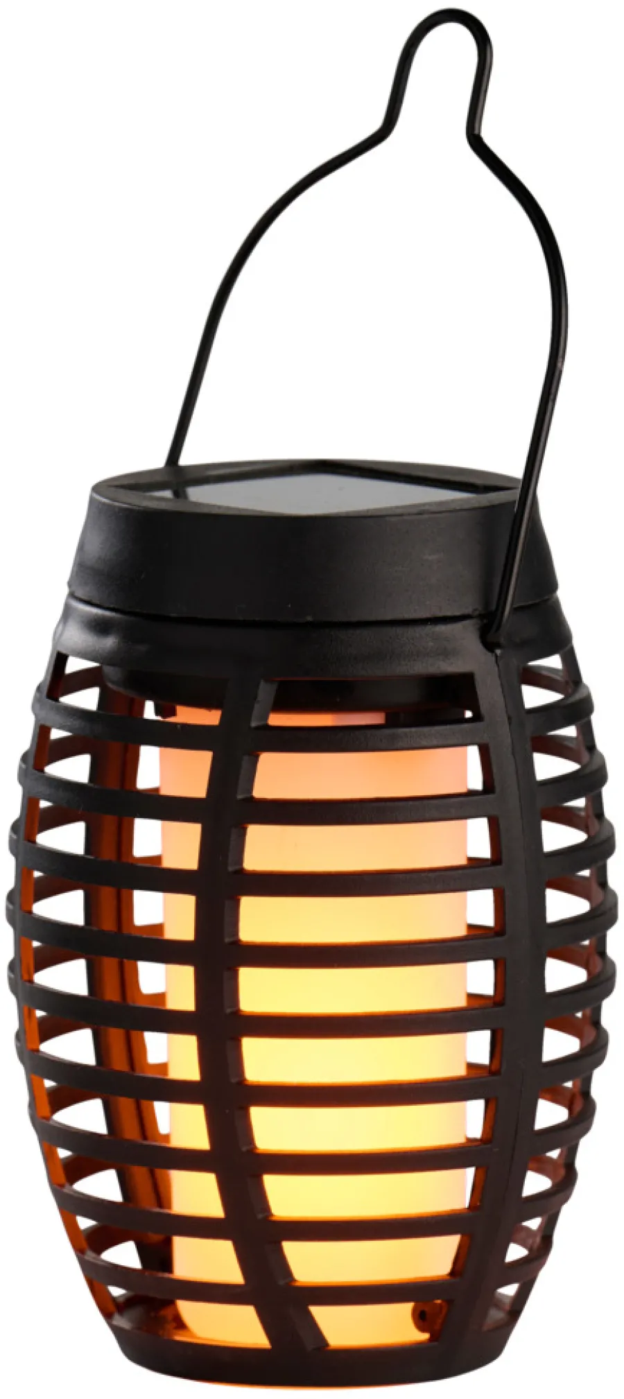 Lys & Hagedekorasjoner|Solcellelamper^Garden Solar 3-i-1 flammefakler LED 50 cm 3-pk. - ® Svart