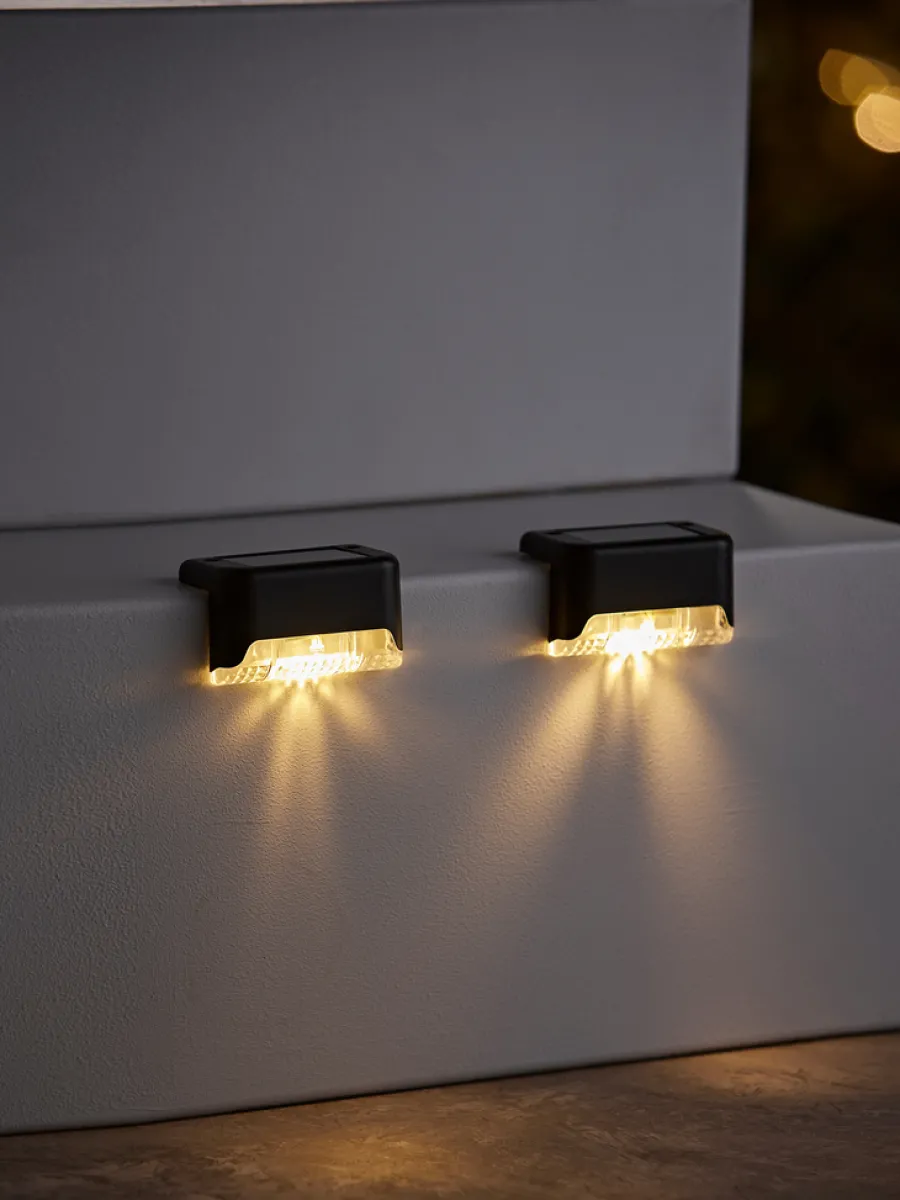 Lys & Hagedekorasjoner|Solcellelamper^Garden Solar trappelampe 8 x 4,2 x 4,5 cm – 6-pk. - ®