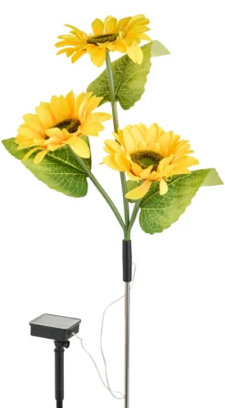 Dekorativ Belysning - Utendørs|Solcellelamper^Garden Solcelleblomst Solsikke – ®