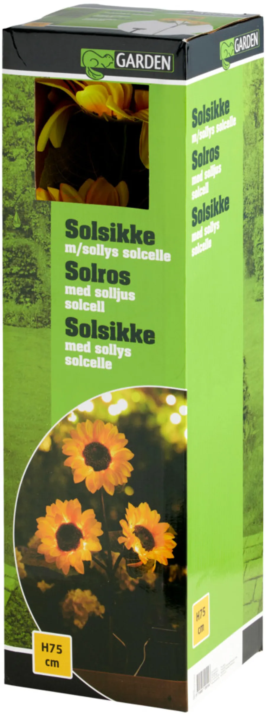 Dekorativ Belysning - Utendørs|Solcellelamper^Garden Solcelleblomst Solsikke – ®