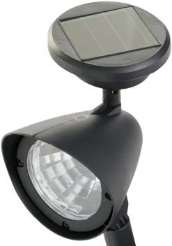 Solcellelamper^Garden Solcellelampe Spotlight 19 cm - ® Svart