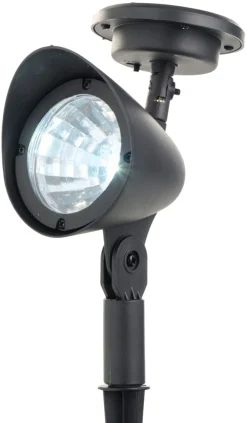 Solcellelamper^Garden Solcellelampe Spotlight 19 cm - ® Svart