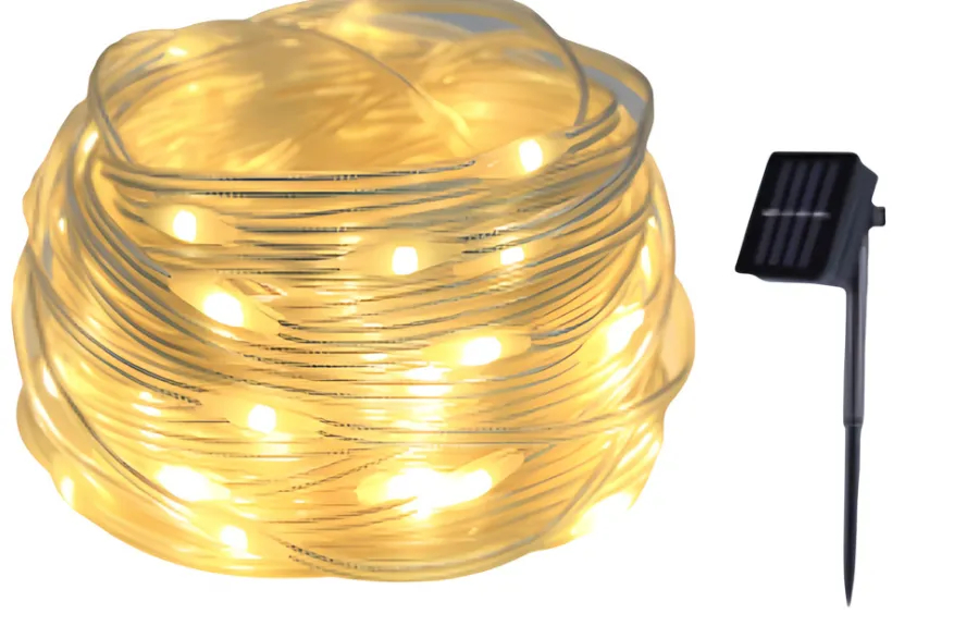 Dekorativ Belysning - Utendørs|Solcellelamper^Garden Solcellelyslenke 10 meter – ®