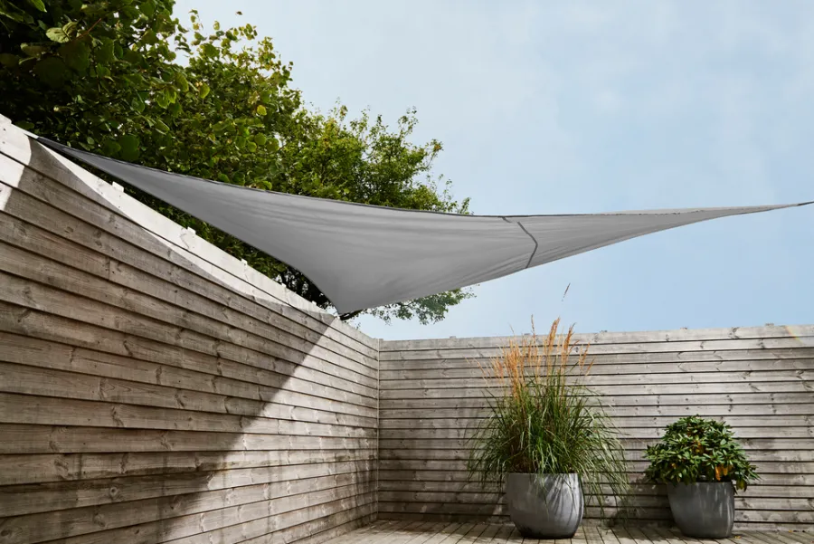 Sesongavslutning|Parasoller Og Markiser^Sunlife Solseil Bari trekantet 3,6 x 3,6 x 3,6 meter - ® Grå