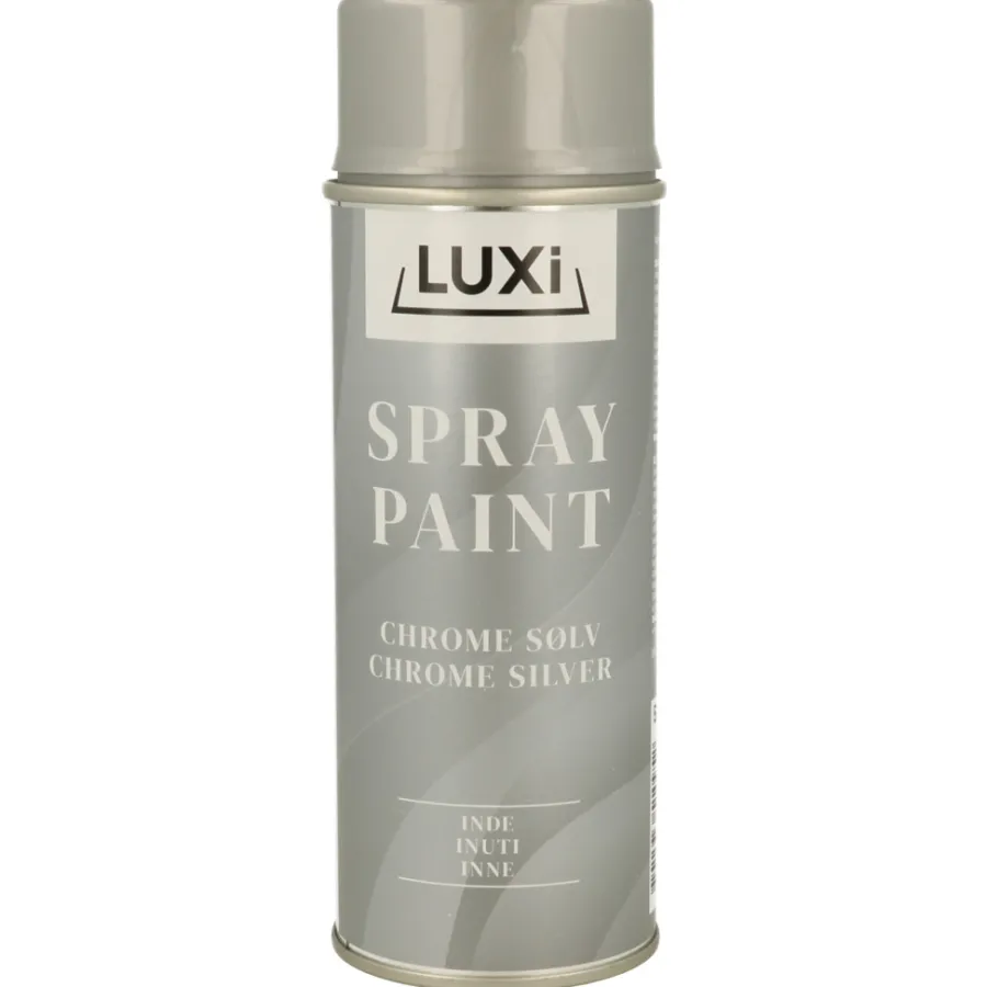 Spraymaling^Luxi Spraymaling chrome sølv blank 400 ml -