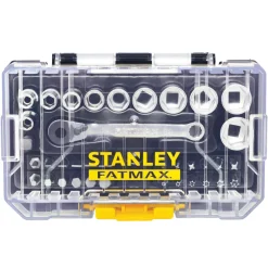 Bor & Bits^Stanley Fatmax bits-/pipenøkkelsett 37 deler
