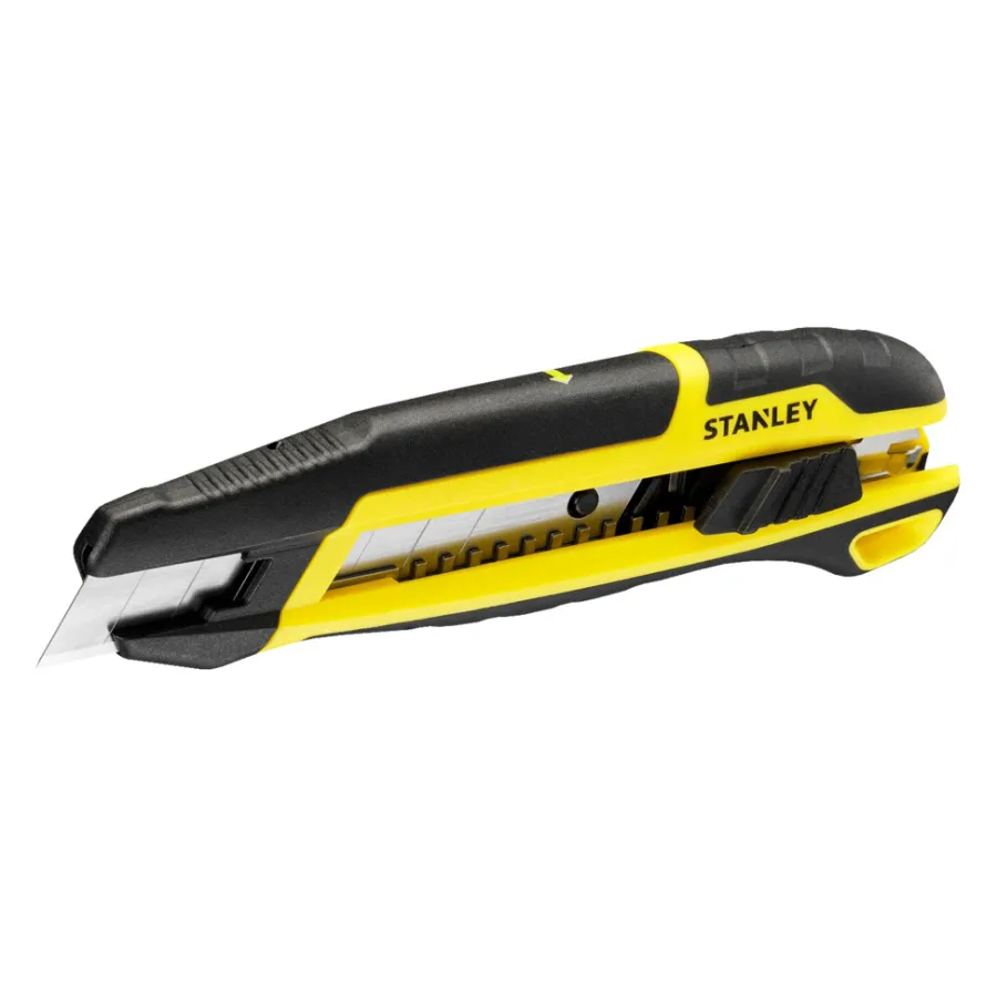 Filer & Hobbykniver^Stanley hobbykniv m/skyvelås 18 mm