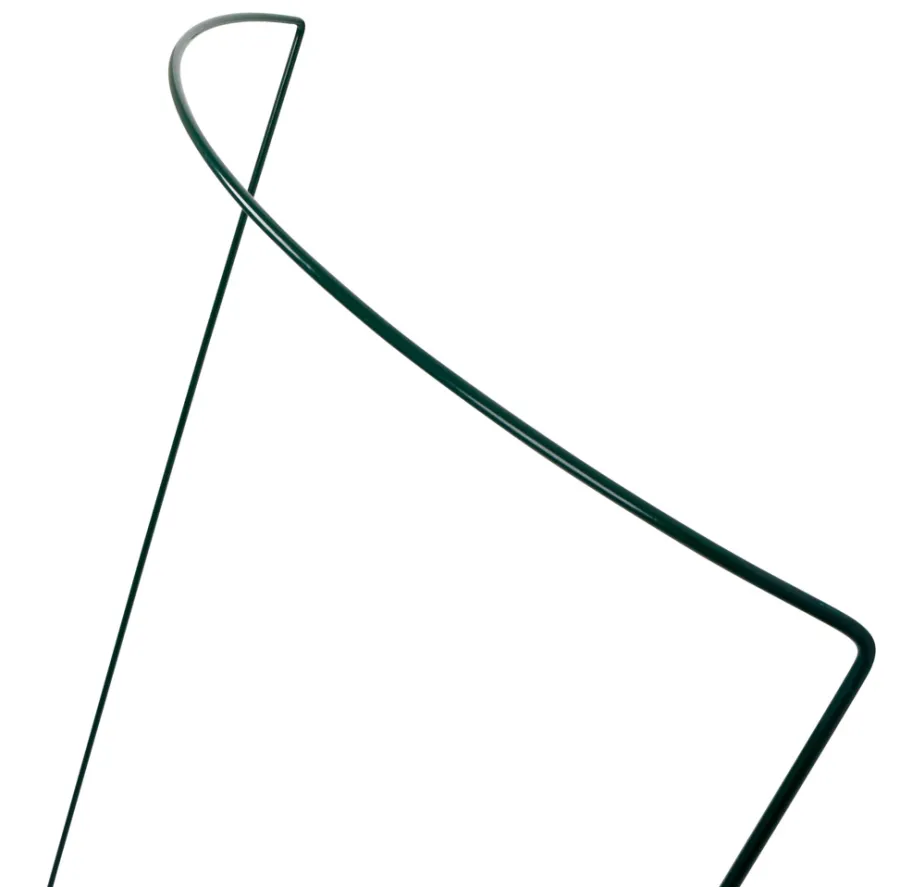 Bindetråd & Blomsterpinne^Garden Staudeholder 70 cm grønn -