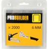 Øvrig Tilbehør^Probuilder Stifter 6 mm 2000 stk. -