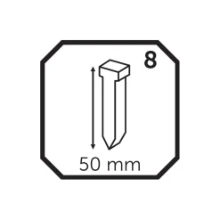 Øvrig Tilbehør^Probuilder Stifter til spikerpistol 50 mm 5000 stk.