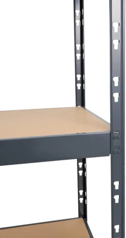 Arbeidsbord & Reoler^Work it Stålreol 4 hyller - 600 kg pr. hylle