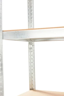Arbeidsbord & Reoler^ Stålreol 5 hyller - 200 kg pr. hylle
