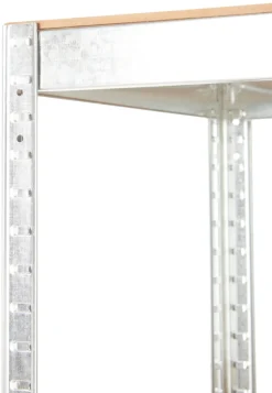 Arbeidsbord & Reoler^ Stålreol 5 hyller - 200 kg pr. hylle