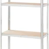 Arbeidsbord & Reoler^ Stålreol m/4 hyller - 90 x 190 x 40 cm