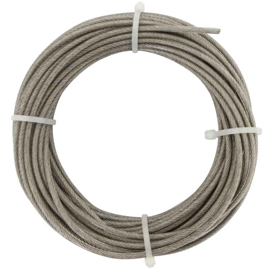 Kjettinger & Vaiere^Home it Stålwire rustfri 3 mm x 10 meter