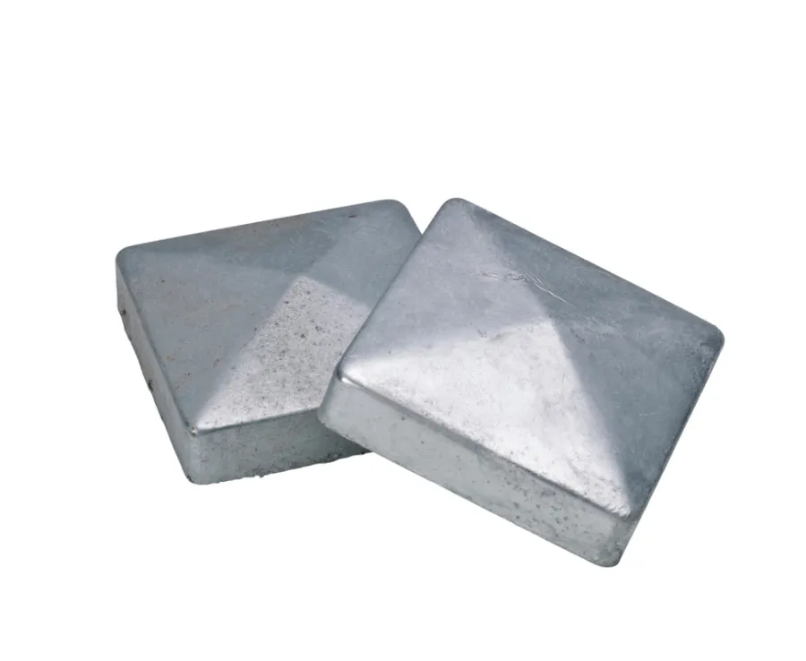 Stolper & Påler^ Stolpehatt 100 x 100 mm 2-pk