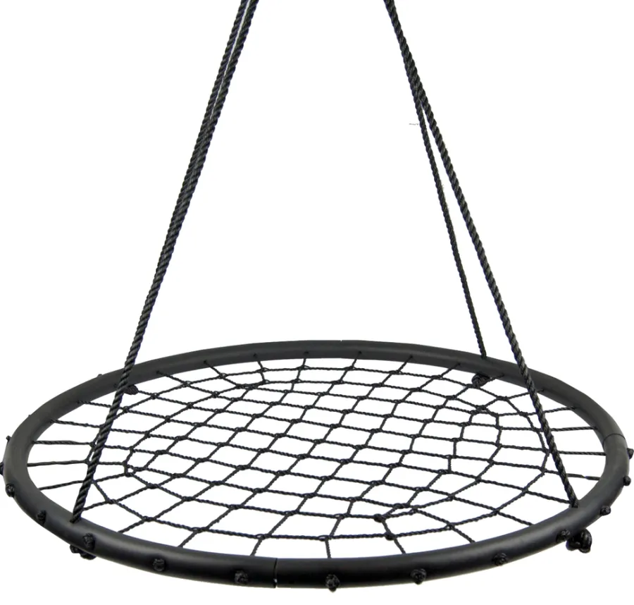 Husker^Ud & Leg Svinghuske Ø100 cm svart