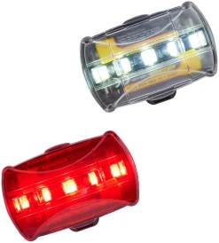 Sykkellykter^Bikezone Sykkellyktsett LED -